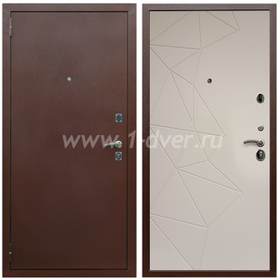 Входная дверь Армада Комфорт ФЛ-139 Какао нубук софт 16 мм