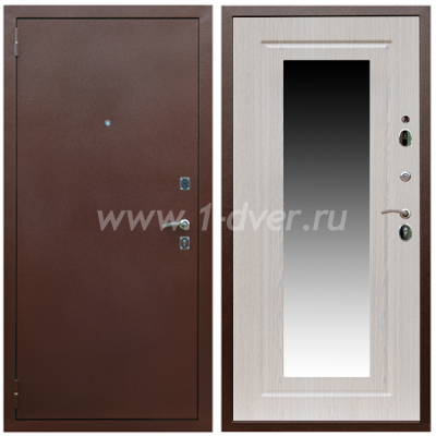 Входная дверь Армада Комфорт ФЛЗ-120 Беленый дуб 16 мм