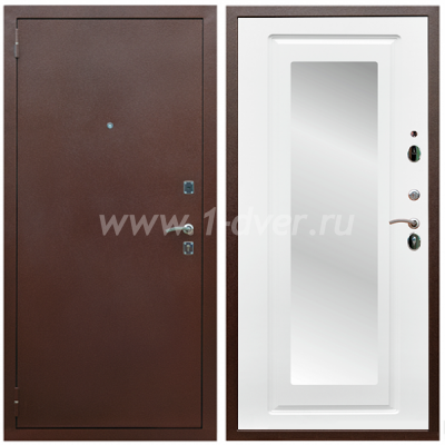 Входная дверь Армада Комфорт ФЛЗ-120 Ясень белый 16 мм