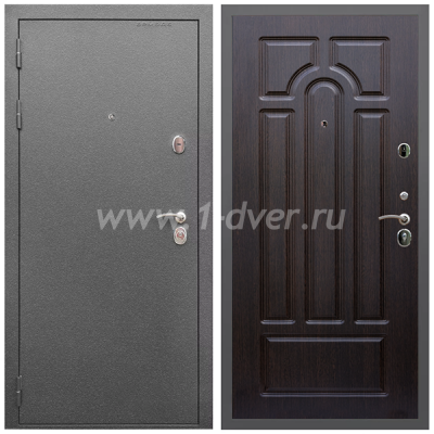 Входная дверь Армада Оптима Антик серебро ФЛ-58 Венге 6 мм