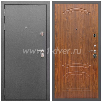 Входная дверь Армада Оптима Антик серебро ФЛ-140 Мореная береза 6 мм