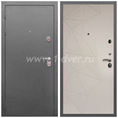 Входная дверь Армада Оптима Антик серебро ФЛ-139 Какао нубук софт 16 мм