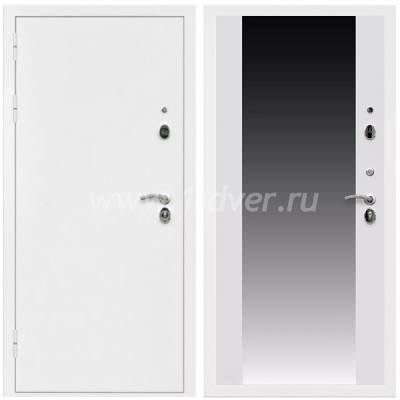Входная дверь Армада Оптима Белая шагрень СБ-16 Белый матовый 16 мм