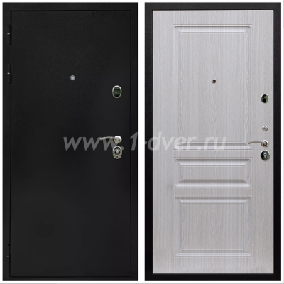 Входная дверь Армада Престиж Черная шагрень ФЛ-243 Беленый дуб 16 мм
