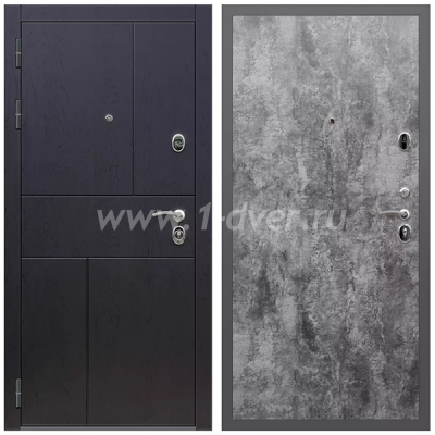Входная дверь Армада Оникс ПЭ Цемент темный 6 мм