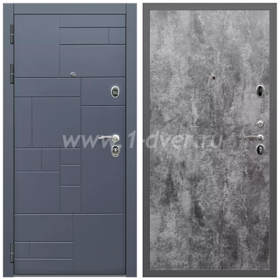 Входная дверь Армада Аккорд ПЭ Цемент темный 6 мм