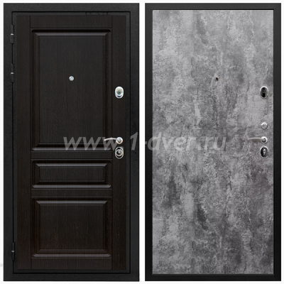 Входная дверь Армада Премиум-Н ПЭ Цемент темный 6 мм