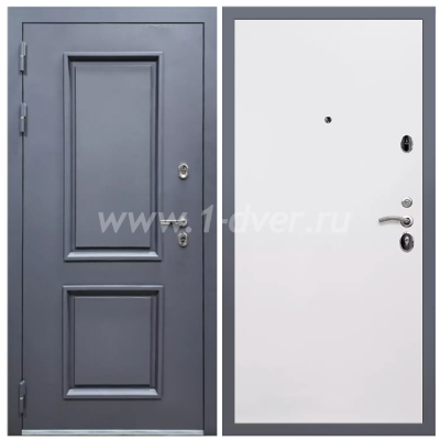 Входная дверь Армада Корса-2 Гладкая белый матовый 10 мм