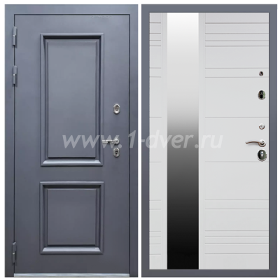 Входная дверь Армада Корса-2 ФЛЗ-Сити Белый матовый 16 мм