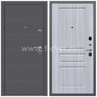 Входная дверь Армада Роуд ФЛ-243 Сандал белый 16 мм