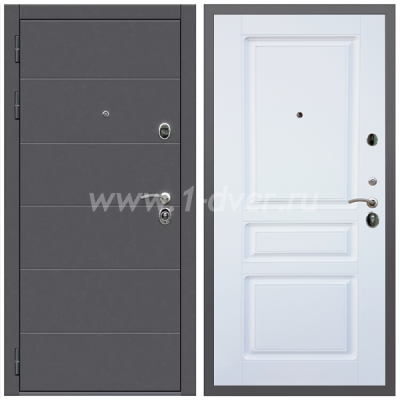 Входная дверь Армада Роуд ФЛ-243 Белый матовый 16 мм