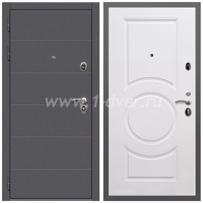 Входная дверь Армада Роуд МС-100 Белый матовый 16 мм
