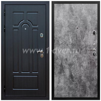 Входная дверь Армада Эврика ПЭ Цемент темный 6 мм