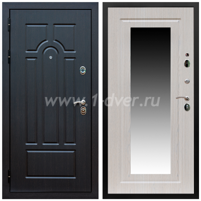 Входная дверь Армада Эврика ФЛЗ-120 Беленый дуб 16 мм