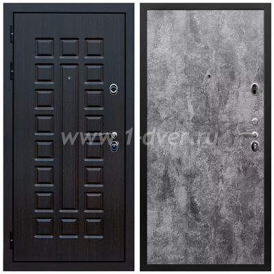 Входная дверь Армада Сенатор ПЭ Цемент темный 6 мм
