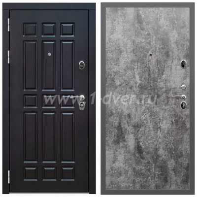 Входная дверь Армада Гарант Венге ФЛ-33 ПЭ Цемент темный 6 мм