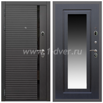 Входная дверь Армада Гарант Черная шагрень ФЛС-550 ФЛЗ-120 Венге 16 мм