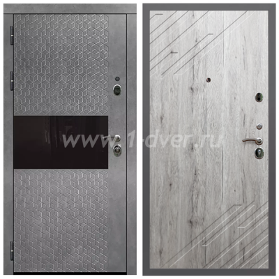 Входная дверь Армада Гарант Штукатурка графит ФЛС-502 ФЛ-143 Рустик натуральный 16 мм