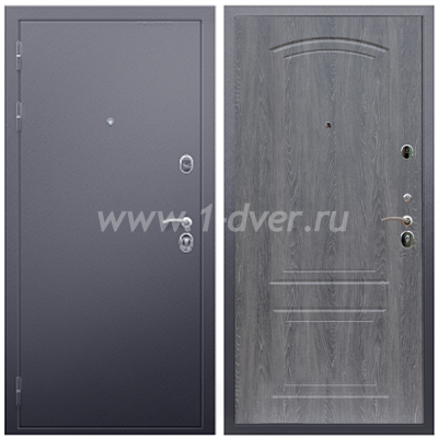 Входная дверь Армада Люкс Антик серебро ФЛ-138 Дуб филадельфия графит 6 мм