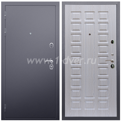Входная дверь Армада Люкс Антик серебро ФЛ-183 Беленый дуб 16 мм