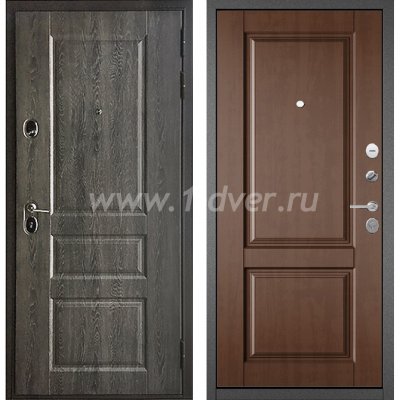 Входная дверь Бульдорс (Mastino) Trust Standart-90 БШ дуб графит 9SD-2, карамель 9SD-1