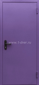 Противопожарная однопольная дверь П-дд-1 с установкой