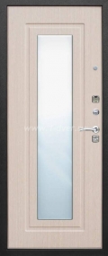 Металлическая дверь с зеркалом ДД-65 - китайские входные двери с установкой