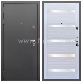 Входная дверь Армада Гарант СБ-14 Белое стекло Сандал белый 16 мм - качественные входные металлические двери (цены) с установкой