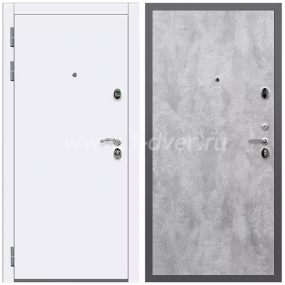 Входная дверь Армада Кварц ПЭ Цемент светлый 6 мм - белые входные двери с установкой