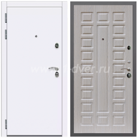 Входная дверь Армада Кварц ФЛ-183 Сандал белый 16 мм - светлые входные двери  с установкой