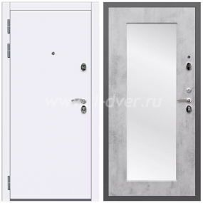 Входная дверь Армада Кварц ФЛЗ-Пастораль Бетон светлый 16 мм - металлические двери с зеркалом с установкой