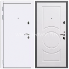 Входная дверь Армада Кварц МС-100 Белый матовый 16 мм - трехконтурные двери с установкой