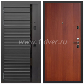 Входная дверь Армада Каскад black ПЭ Орех итальянский 6 мм - качественные входные металлические двери (цены) с установкой