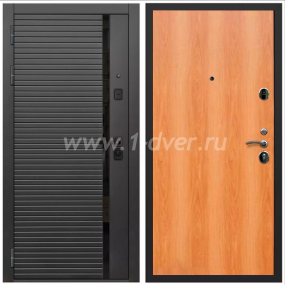 Входная дверь Армада Каскад black ПЭ Орех миланский 6 мм - входные двери в Серпухове с установкой