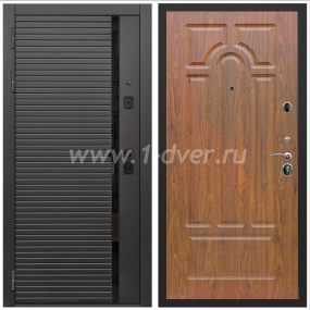 Входная дверь Армада Каскад black ФЛ-58 Мореная береза 6 мм - узкие входные двери с установкой