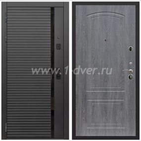 Входная дверь Армада Каскад black ФЛ-138 Дуб филадельфия графит 6 мм - легкие металлические двери с установкой