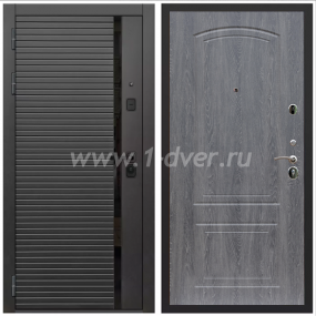 Входная дверь Армада Каскад black ФЛ-138 Дуб филадельфия графит 6 мм с установкой
