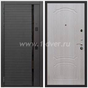 Входная дверь Армада Каскад black ФЛ-140 Беленый дуб 6 мм - входные двери в новостройку с установкой