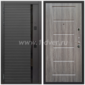 Входная дверь Армада Каскад black ФЛ-39 Дуб филадельфия крем 16 мм - качественные входные металлические двери (цены) с установкой