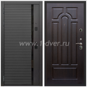 Входная дверь Армада Каскад black ФЛ-58 Венге 16 мм с установкой