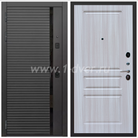 Входная дверь Армада Каскад black ФЛ-243 Сандал белый 16 мм - входные двери на заказ с установкой