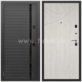 Входная дверь Армада Каскад black ФЛ-247 Сосна белая 16 мм - входные двери в Щёлково с установкой