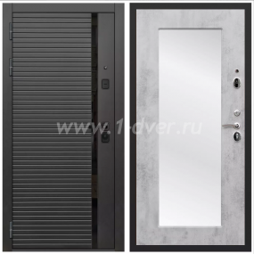Входная дверь Армада Каскад black ФЛЗ-Пастораль Бетон светлый 16 мм - металлические двери по индивидуальным размерам с установкой