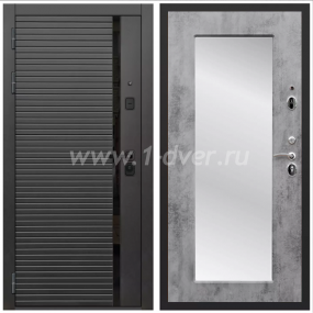 Входная дверь Армада Каскад black ФЛЗ-Пастораль Бетон темный 16 мм - входные двери в квартиру с установкой