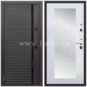 Входная дверь Армада Каскад black ФЛЗ-Пастораль Белый матовый 16 мм - входные двери в Электростали с установкой
