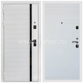 Входная дверь Армада Каскад white ФЛ Дуб кантри белый горизонт 6 мм - качественные входные металлические двери (цены) с установкой