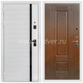 Входная дверь Армада Каскад white ФЛ-2 Моренная береза 6 мм - герметичные входные двери с установкой