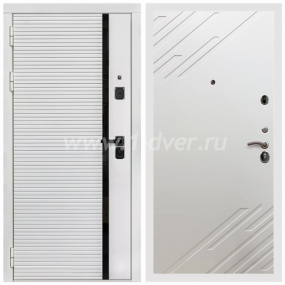 Входная дверь Армада Каскад white ФЛ-143 Шате крем 16 мм - входные двери в Щёлково с установкой