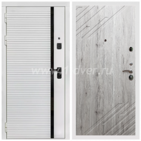Входная дверь Армада Каскад white ФЛ-143 Рустик натуральный 16 мм - входные двери цвета шагрень белая с установкой