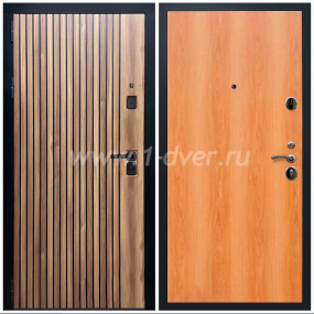 Входная дверь Армада Вектор ПЭ Орех миланский 6 мм - входные двери в Серпухове с установкой